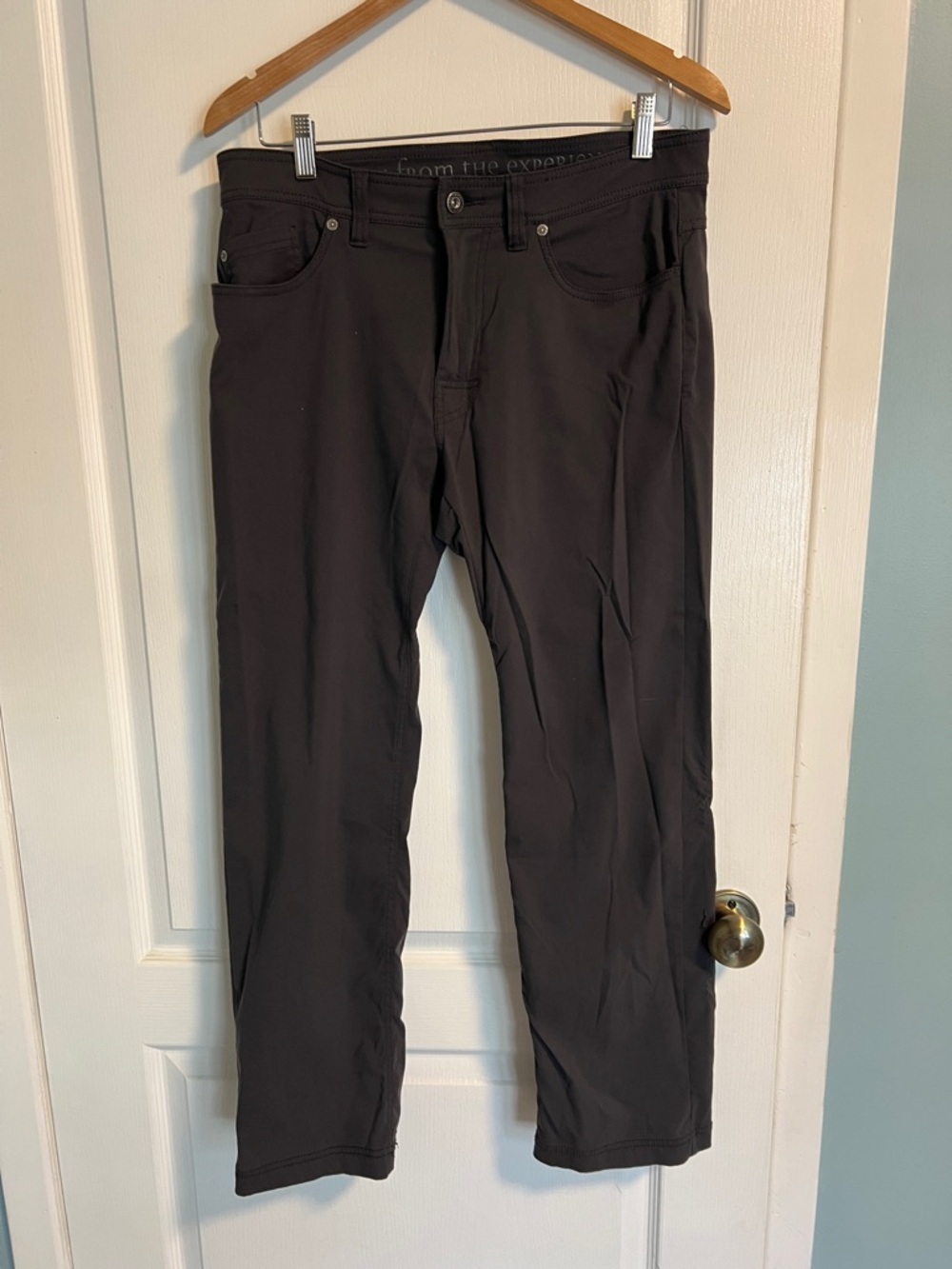 Prana Men's Straight Jeans in Black